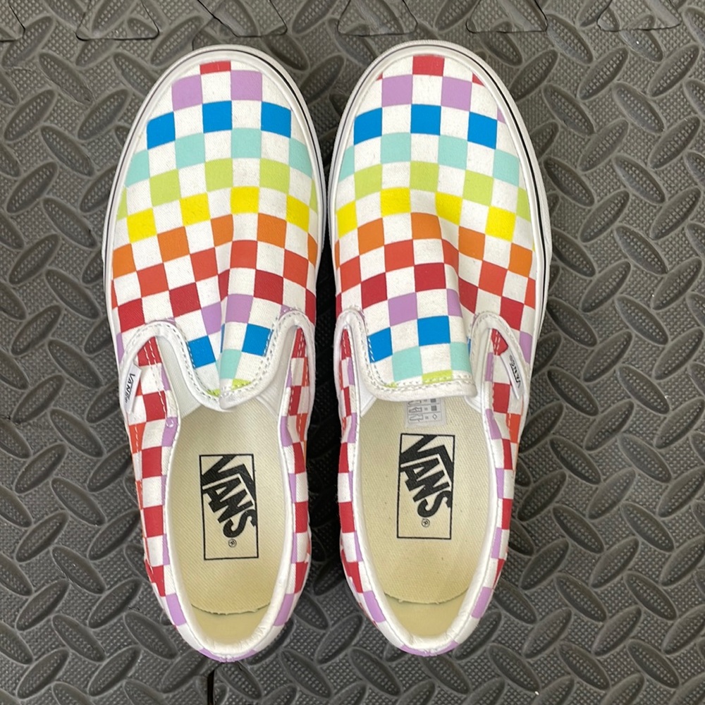 Vans checker sneakers